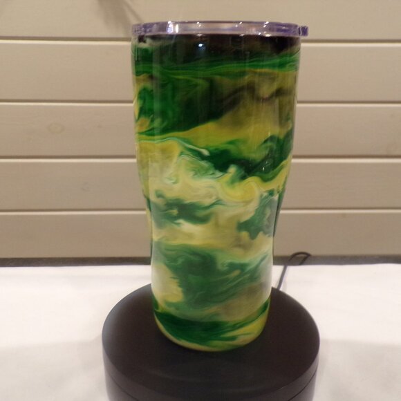 20oz Resin Tumbler, Travel Mug for Coffee, Gift for Coworker, Handmade Gift - Picture 2 of 9